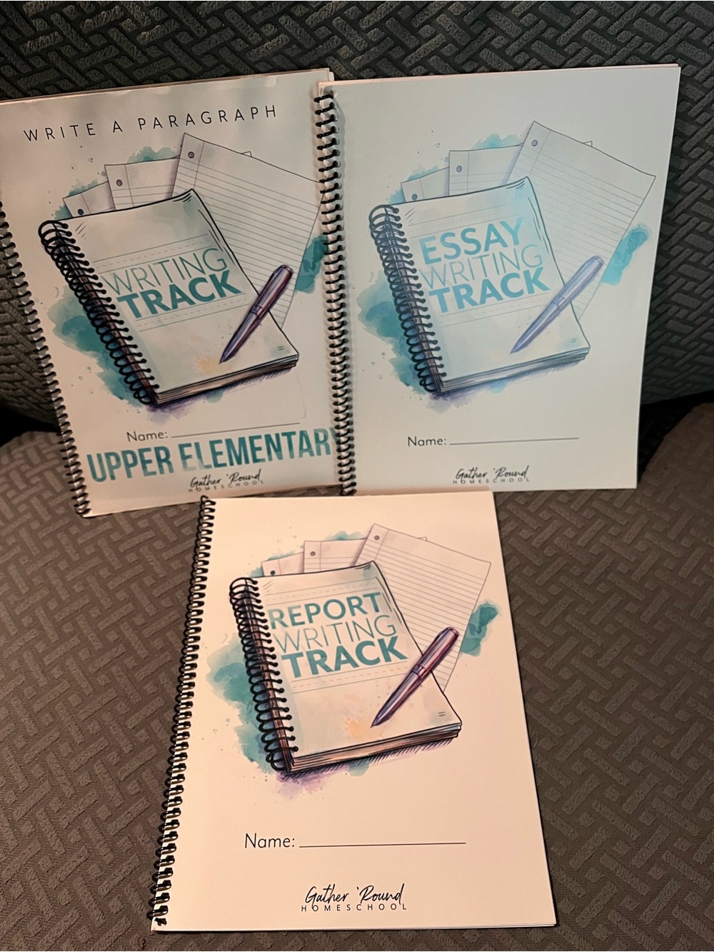 Gather ‘Round Writing Track Spiral Notebooks